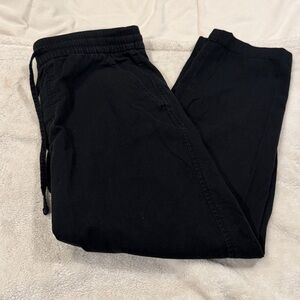 GAP Black Casual Drawstring Easy Pant
